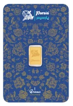 شمش طلا 1 گرمی پارسیس -- عیار 999.9