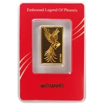 شمش طلا 2 گرمی طرح سیمرغ ایران شمش