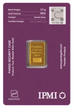 شمش طلا 2.5 گرمی پارسیس