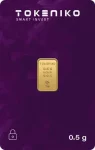 شمش طلا توکنیکو 0.5 گرم - عیار 995