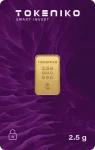 شمش طلا توکنیکو 2.5 گرم