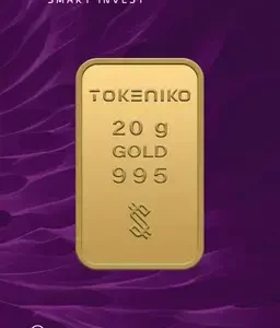 شمش طلا توکنیکو 20 گرم