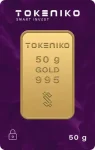 شمش طلا توکنیکو 50 گرم