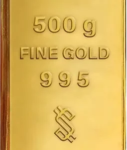 شمش طلا توکنیکو 500 گرم