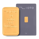 شمش طلا زیوتو 1 گرم - عیار 995 - 1