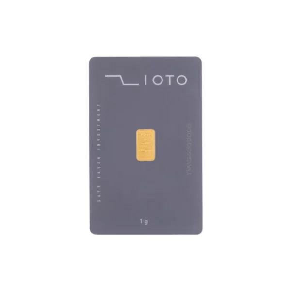 شمش طلا زیوتو 1 گرم - عیار 995 - 3