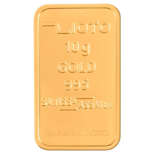 شمش طلا زیوتو 10 گرم - عیار 995 -2