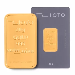 شمش طلا زیوتو 20 گرم - عیار 995