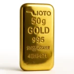 شمش طلا زیوتو 50 گرم - عیار 995