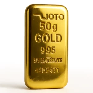 شمش طلا زیوتو 50 گرم - عیار 995