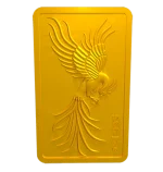 شمش طلا ۱۰ گرمی طرح سیمرغ ایران شمش-