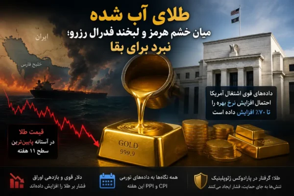 طلا گستران 20 قیمت طلای آب شده زیر فشار دلار